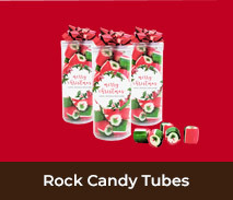 Personalised Rock Candy Tubes