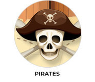 Pirate Map Personalised Birthday Party Supplies