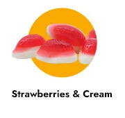Products Filled With Strawberries & Cream Lollies