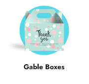 Personalised Thank You Gable Box Favour Boxes