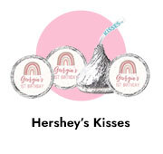 Personalised 1st Birthday Hershey's Kisses