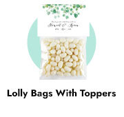 Engagement Lolly Bag with Topper