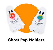 Personalised Ghost Pop Holders