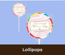 Custom International Womens Day Lollipops