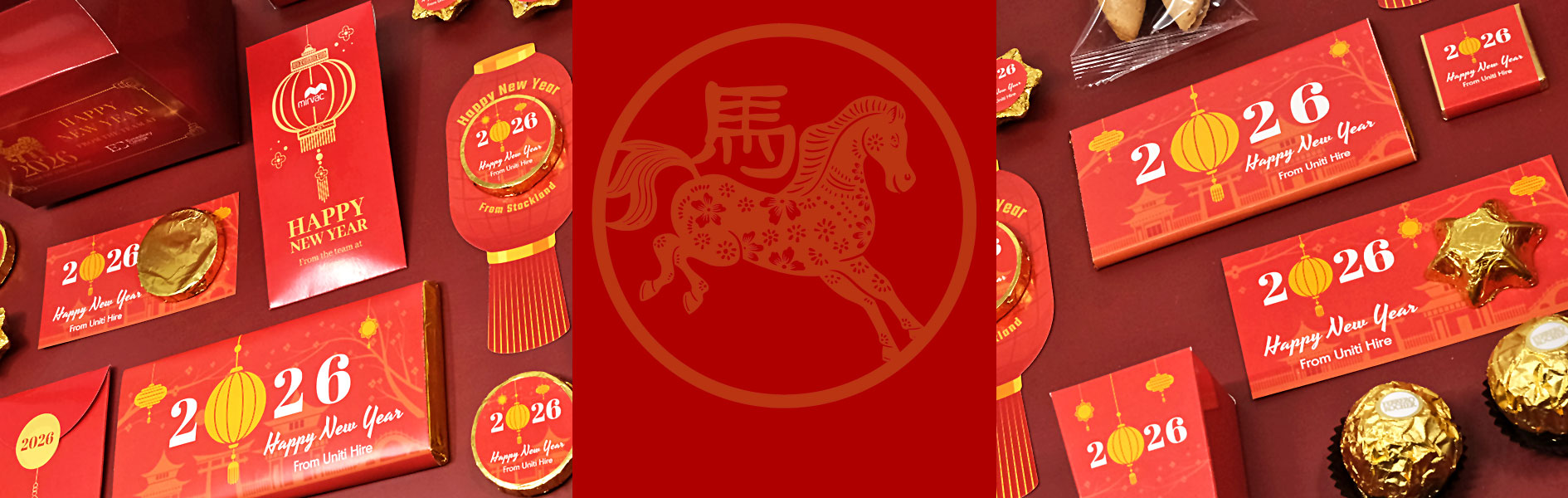 Branded Chinese New Year Chocolates, Cookies And Gifts