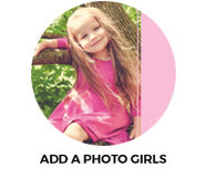 Add A Photo Girls Custom Birthday Party Supplies