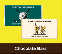 Personalised Chocolate Bars For Bucks Nights