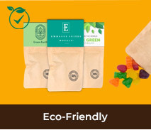 Eco-Friendly Packaging With Lollies And Chocolates