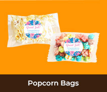 Personalised Congratulations Popcorn Bags