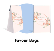 Custom Favour Bags For Christenings