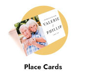 Place Cards For Wedding Anniversary Parties