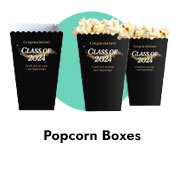 Personalised Popcorn Boxes For Graduation