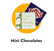 Custom Mini Chocolates For Adult Birthdays