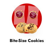Custom Bite-Size Cookies For Valentines Day