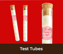 Personalised Test Tubes For Valentine's Day