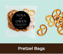 Personalised Pretzel Bags For Weddings