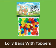 Easter Lolly Bag With Topper