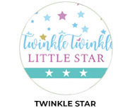 Twinkle Star Personalised Birthday Party Supplies