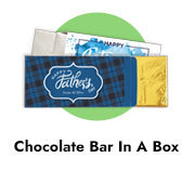 Personalised Fathers Day Chocolate Bar Boxes