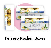 Custom Ferrero Rocher Boxes For Bridal Showers