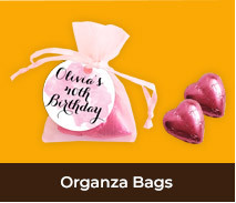 Personalised Organza Bags For Adult Parties