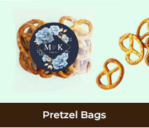 Custom Pretzel Bags For Engagement Parties