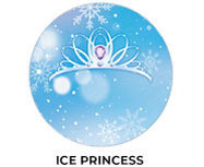 Ice Princess Theme Custom Birthday Party Supplies