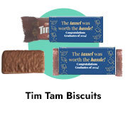 Custom Graduation Tim Tam Biscuits
