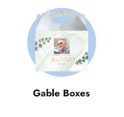 Personalised Gable Boxes For Funerals