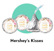 Personalised Hersheys Kisses For Confirmations