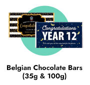 School Graduation Custom Chocolate Bars