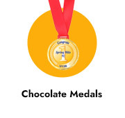 Chocolate Gold Medals For Sports Clubs