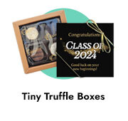 Custom Graduation Tiny Truffle Boxes