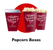 Personalised Popcorn Boxes For Valentines Day