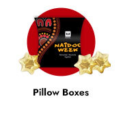 Custom NAIDOC Week Pillow Boxes