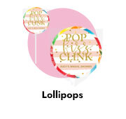 Kitchen Tea Personalised Lollipops