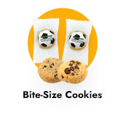 Custom Bite-Size Cookies For Sports Club Events