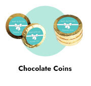 Personalised Chocolate Coins For Engagements
