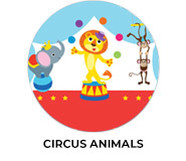 Circus Animals Theme Birthday Party Supplies