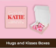 Hugs And Kisses Boxes For Hens Nights