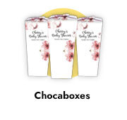 Personalised Chocaboxes For Baby Showers