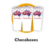 Custom Chocabox Favour Boxes For Australia Day