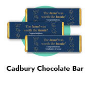 School Graduation Personalised Cadbury  Bars