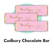 Personalised Engagement Cadbury Bars