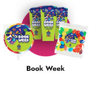 Custom Book Week Chocolates And Lollies