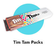 Personalised Thank You Tim Tam Packets