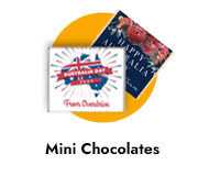 Personalised Australia Day Mini Chocolates