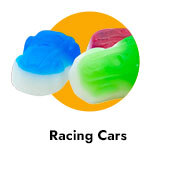Products Filled With Racing Car Lollies