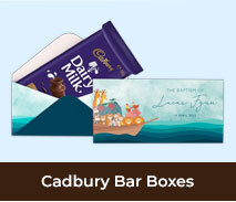 Cadbury Bar Boxes For Christenings And Baptisms