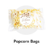 Personalised Popcorn Bags For Hospitality